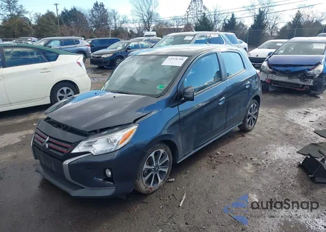 2024 Mitsubishi Mirage Black Edition/Ralliart/Se z USA, uszkodzony, nr VIN ML32AWHJXRH014513